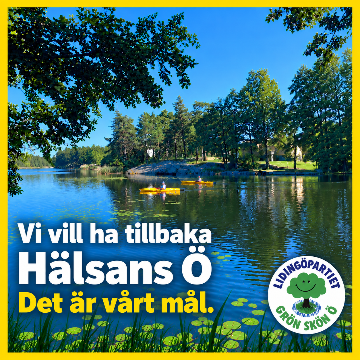 Vi vill ha tillbaka Hälsans Ö