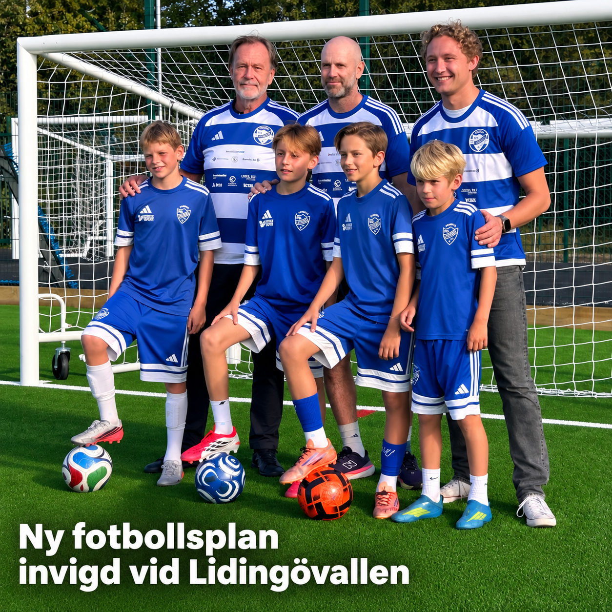 Ny fotbollsplan stärker Lidingö som Hälsans ö