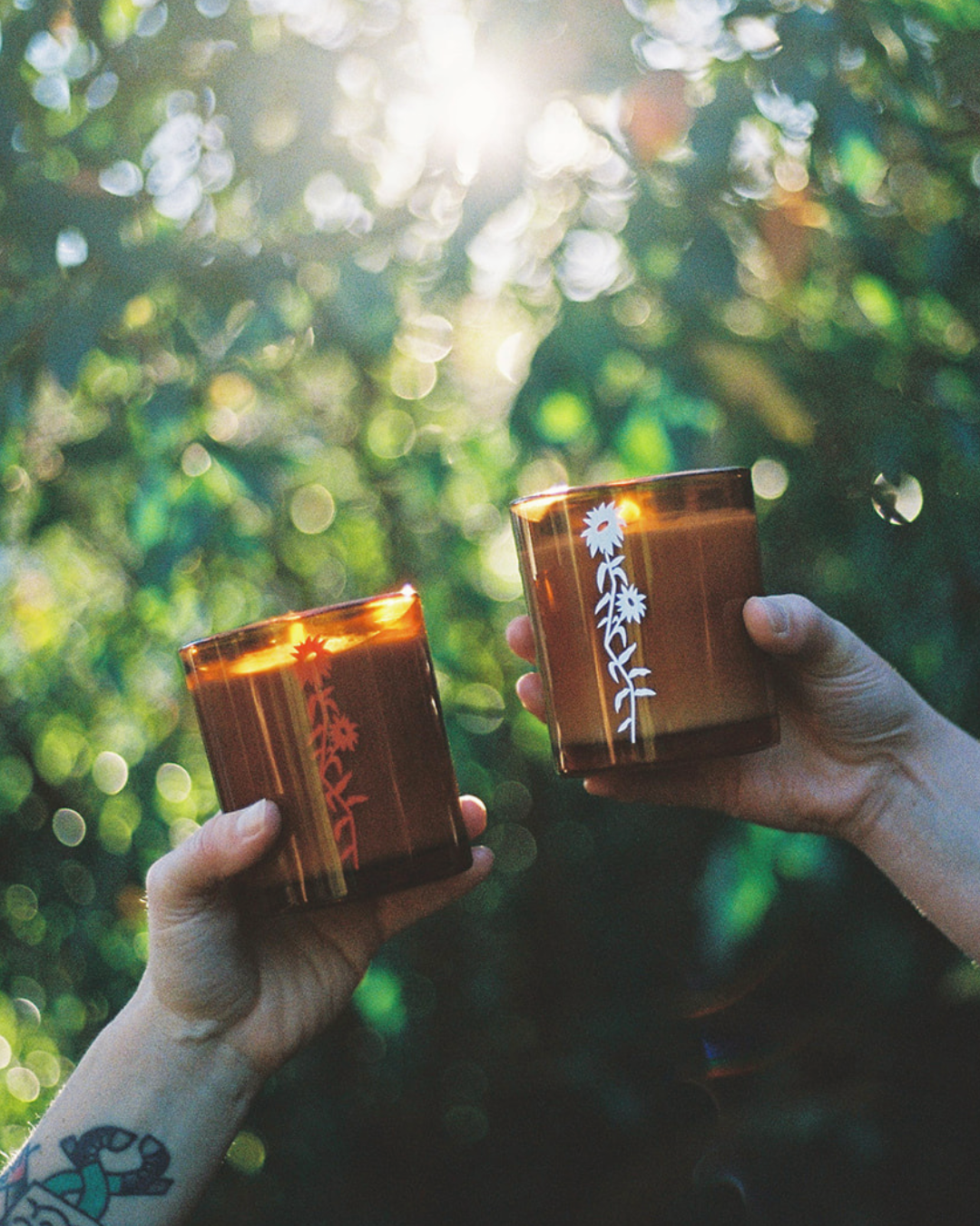 Equanimity: sage, saffron, cranberry & amber