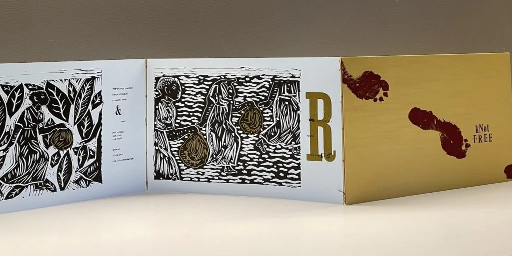 Carletta Carrington Wilson &amp; Bonnie Thompson Norman, “kNot free kNot human”