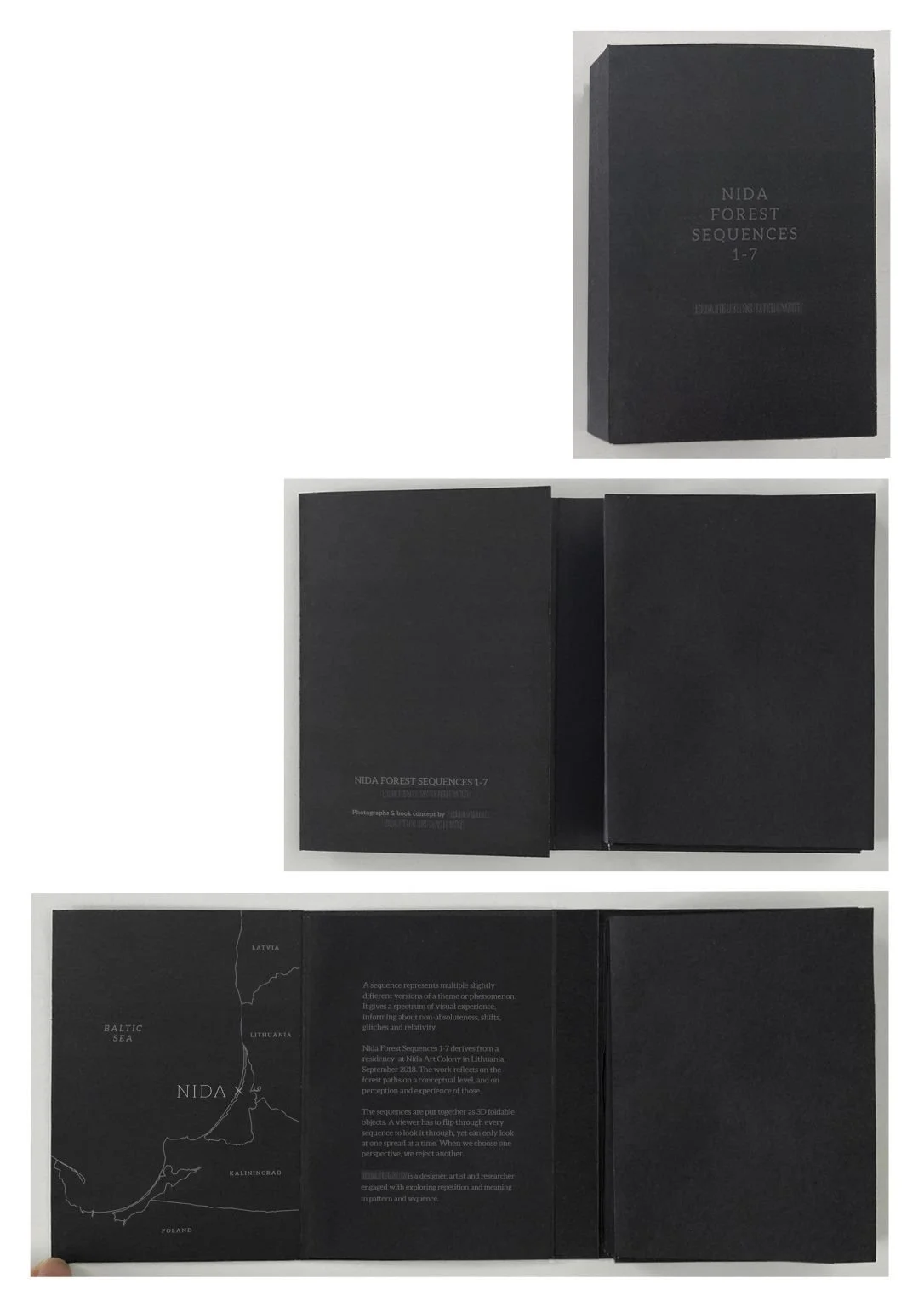 Julia Heurling, “Nida Forest Sequences 1-7”