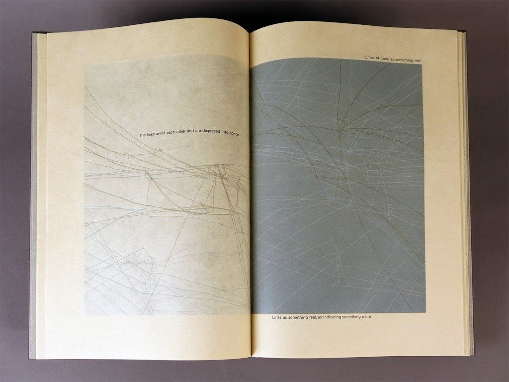  Towards the end of Part One. The lines on the verso are printed from photopolymer, the solids on the recto are printed from linoleum. 