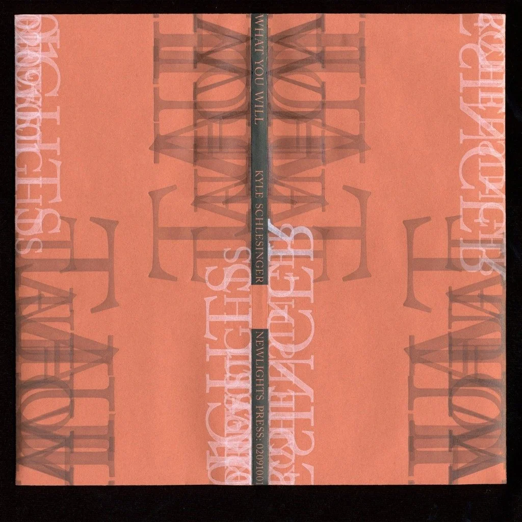 Aaron Cohick, “What You Will”