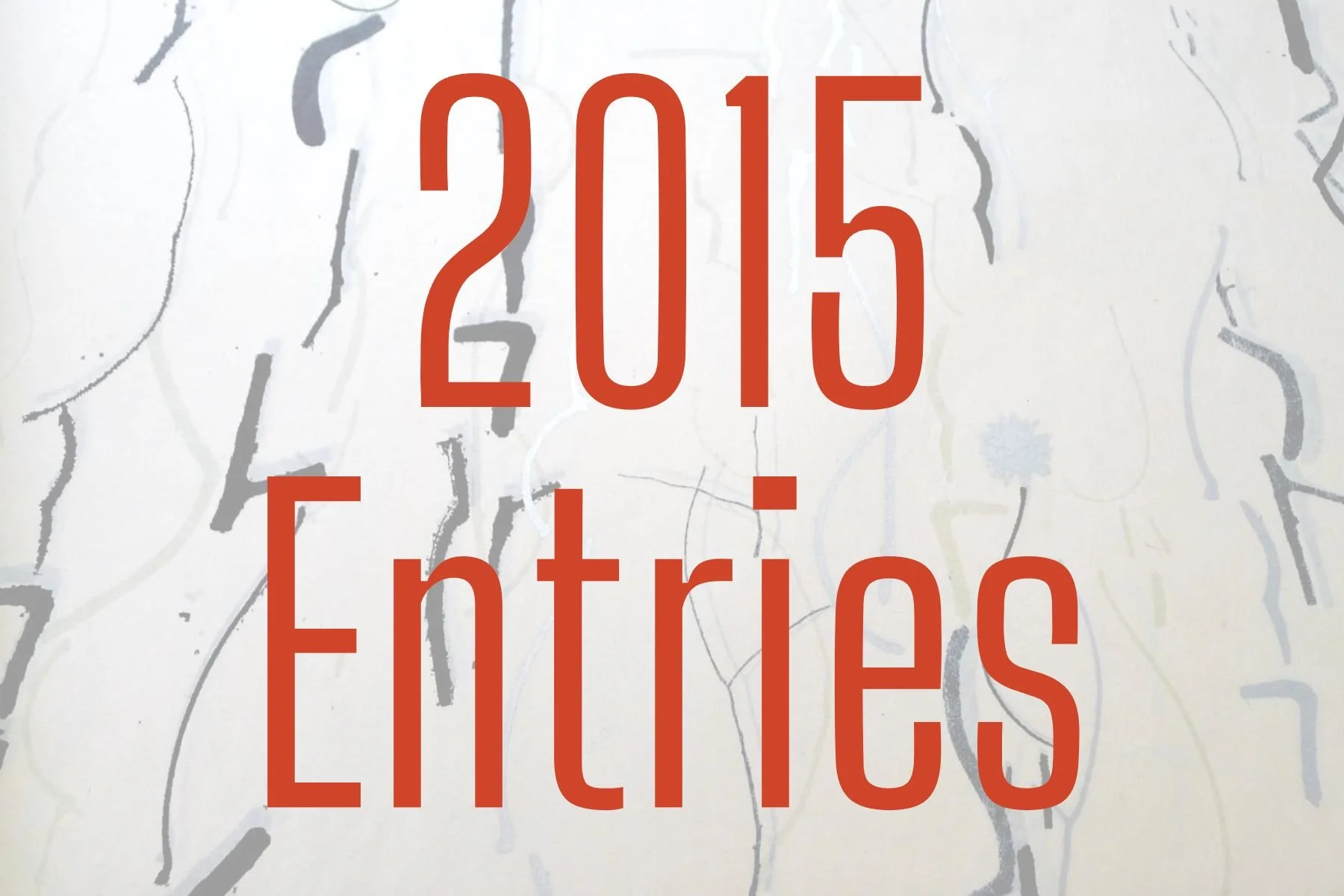 2015 Entries