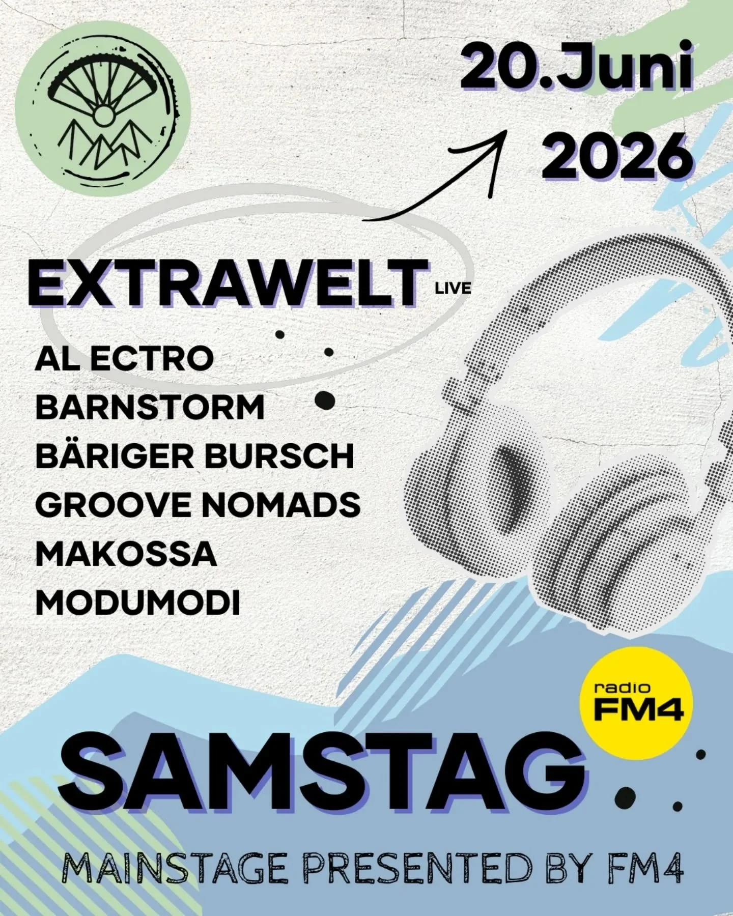 🎶 Samstag auf der Bike&amp;Fly Mainstage presented by FM4 🎶

Am 20.06.26 bringt das Bike&amp;Fly Sport &amp; Musik Festival Brixental elektronische Sounds und Festivalstimmung ins Tal. Auf der Bike&amp;Fly Mainstage presented by FM4 erwartet euch e