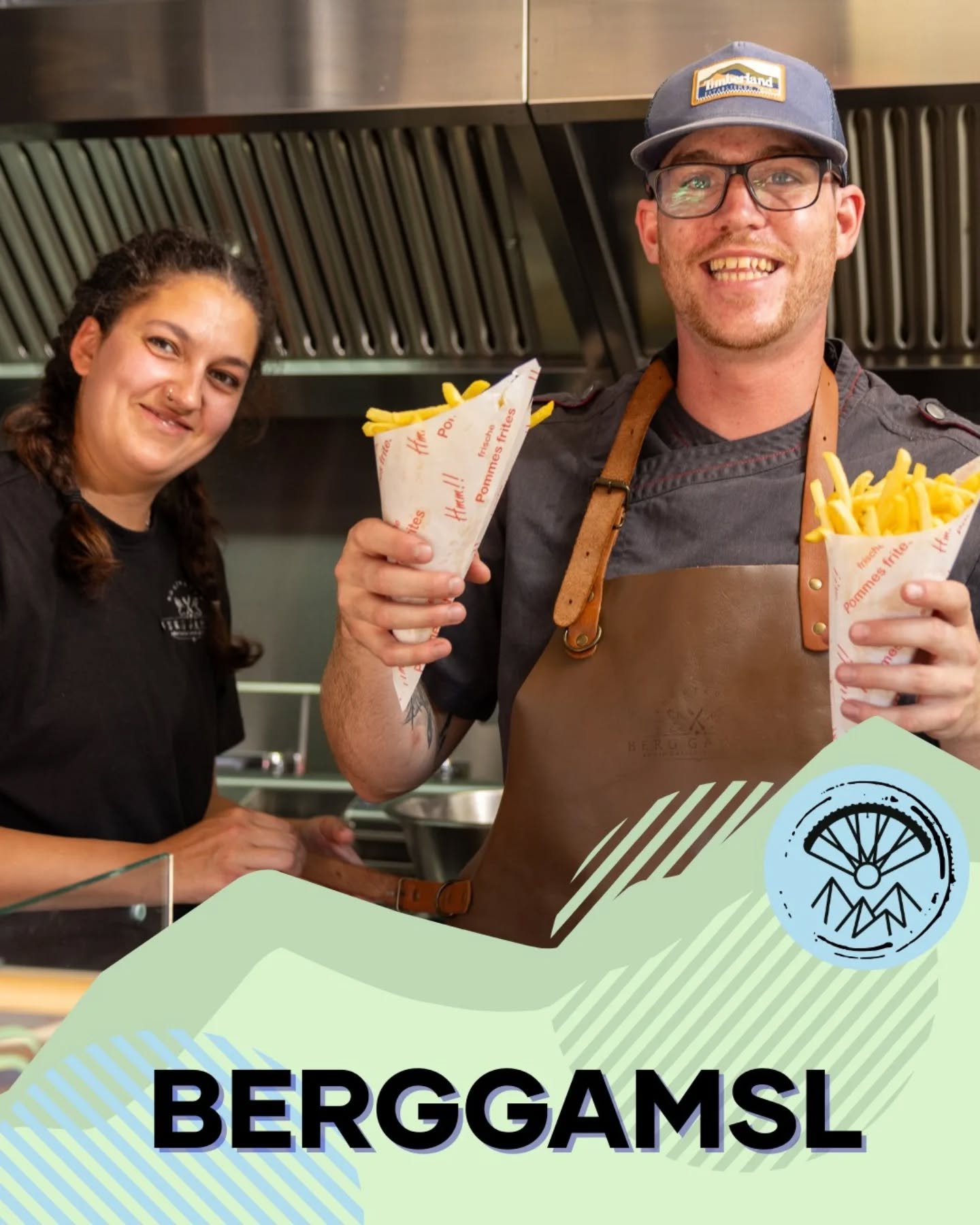 Berggams'l Foodtruck heuer mit dabei beim Bike&amp;Fly Sport &amp; Musik Festival Brixental 🚴&zwj;♂️🎶🔥

@foodtruck_berg_gamsl

Wir kochen f&uuml;r dich und deine Freunde 🍴
Unsere gr&ouml;&szlig;te Passion ist die Liebe zu hochwertigen Lebensmitte