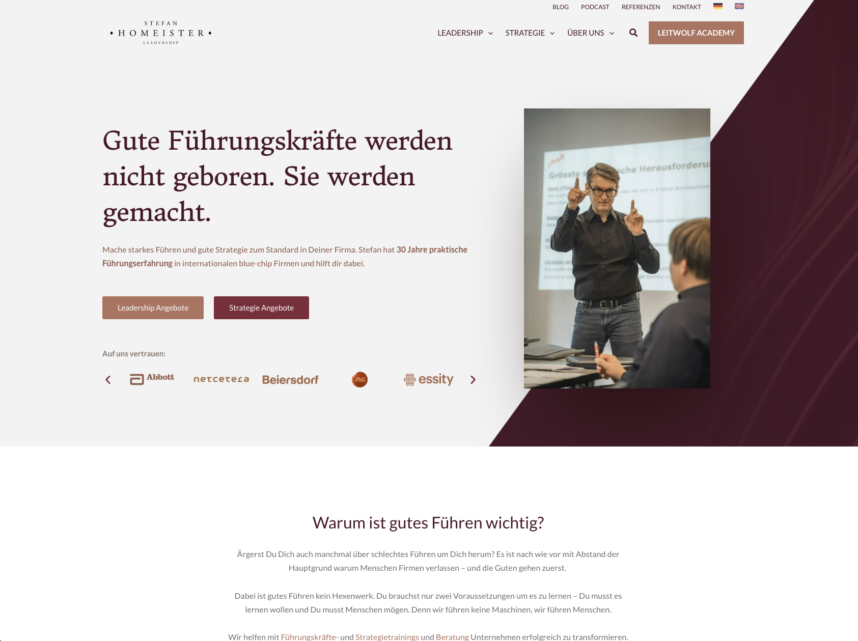 Stefan Homeister Leadeship