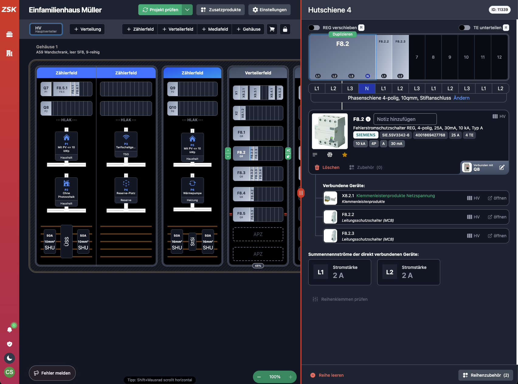 ZSK – Zählerschrankkonfigurator