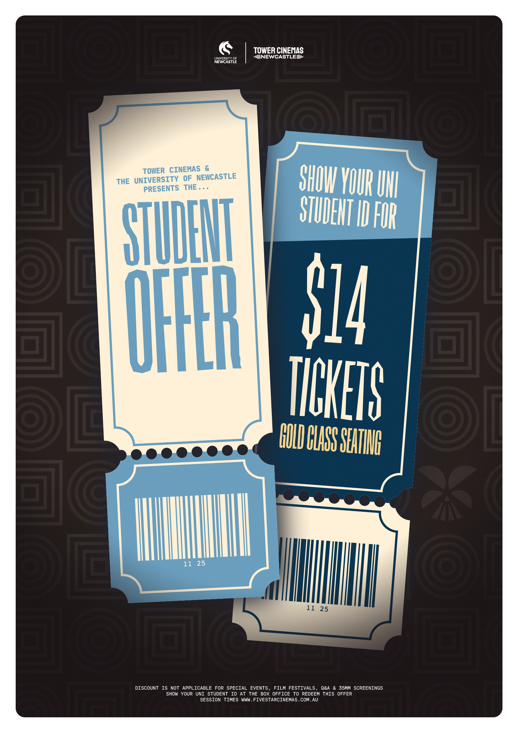 Towers Cinema UoN Ticket Offer A3 Poster By KyTheDesigner@2x.png