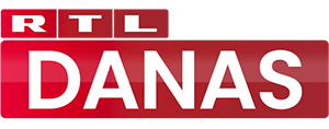 RTL DANAS logo in red and white