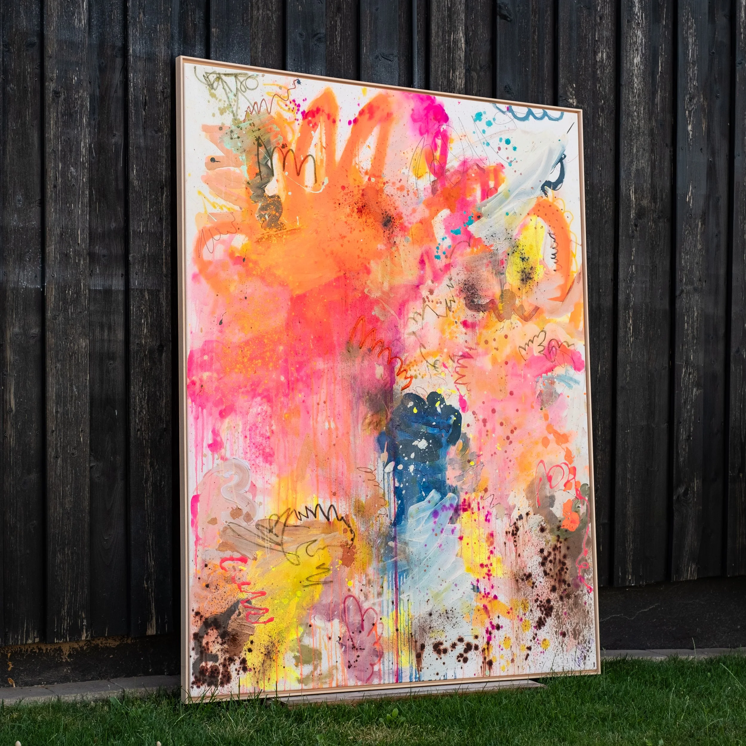 Supernova 182 x 142 cm