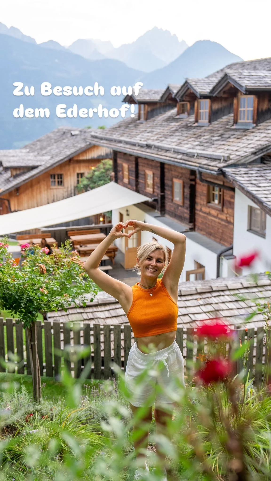 Tamara Schwab zu Besuch auf dem Ederhof