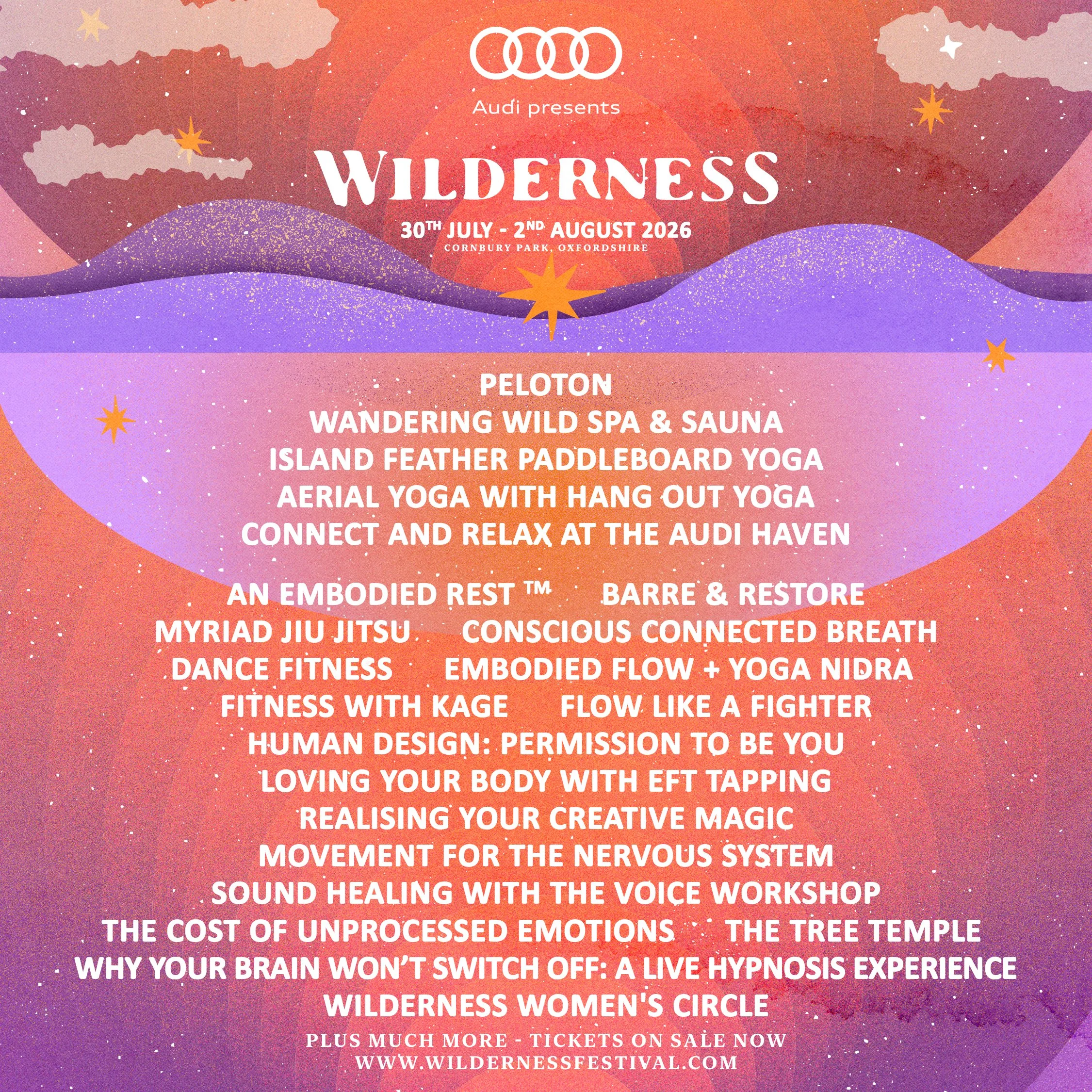 Hear. Together. Now @ Wilderness Festival