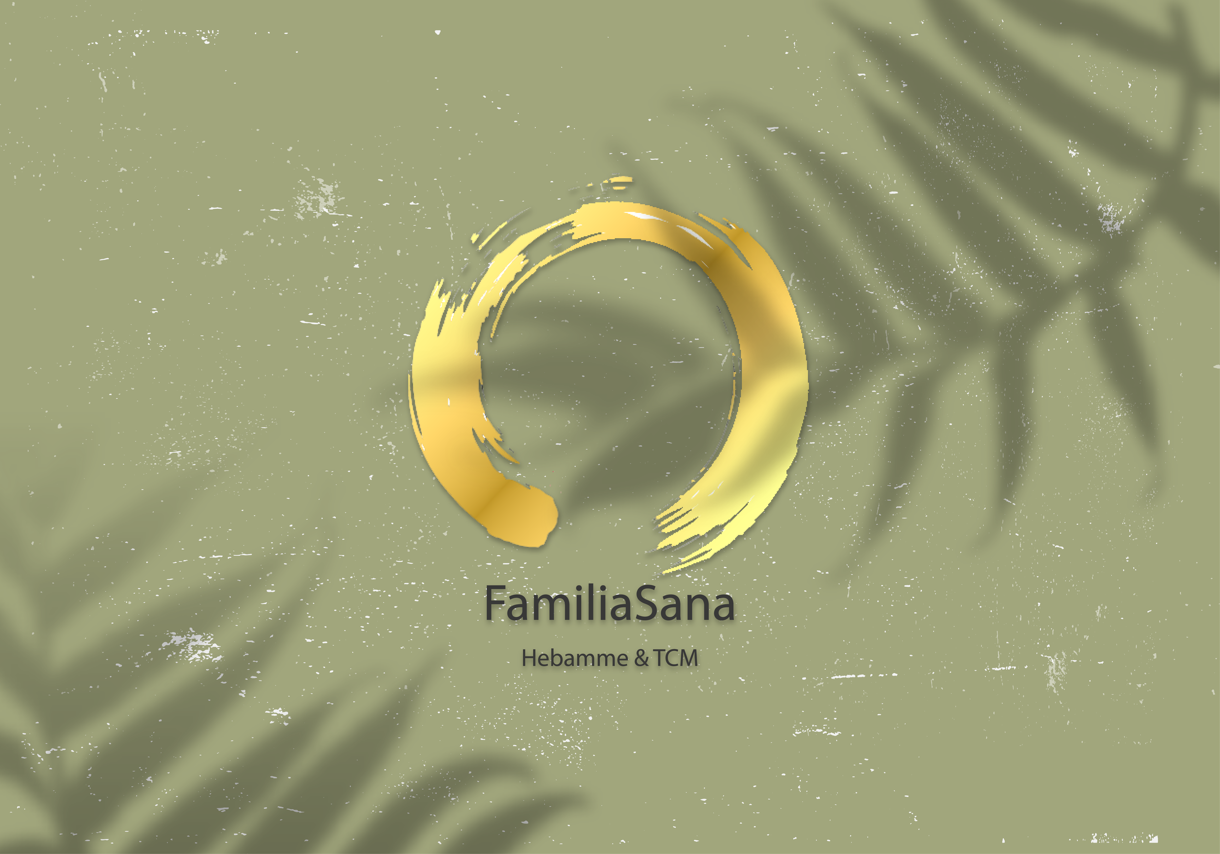 Logo Design der Marke Familia Sana, Hebamme & TCM