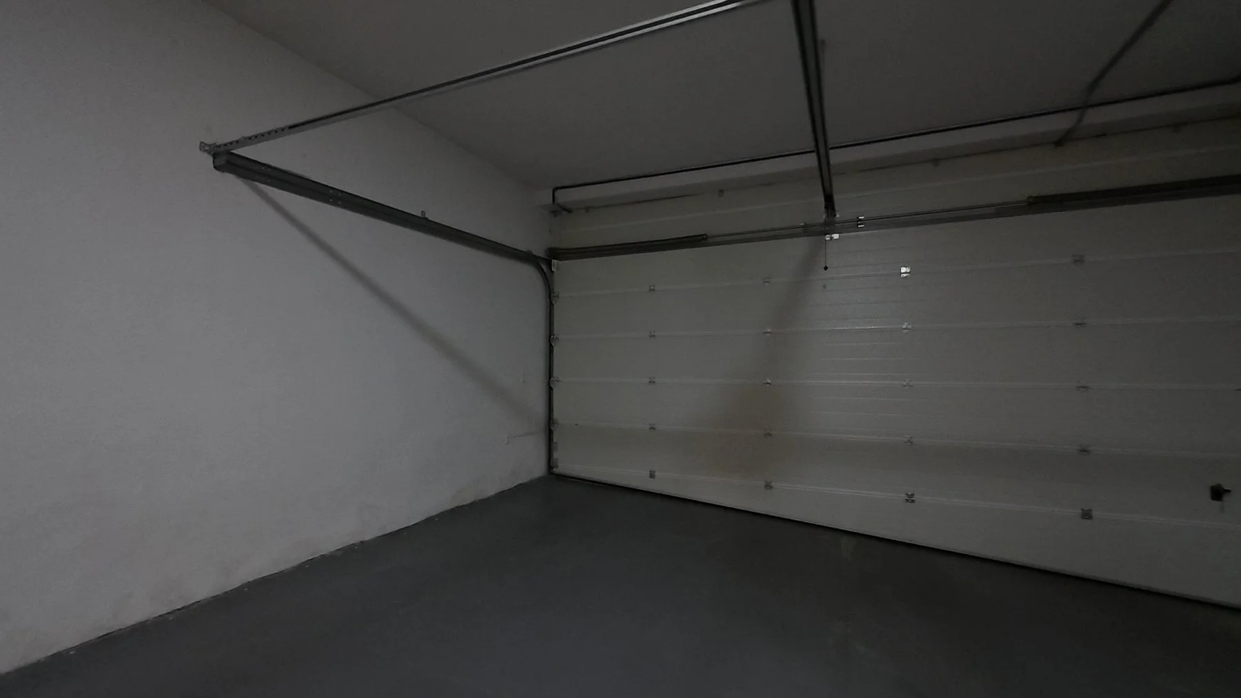 Show the private underground parking space for two cars