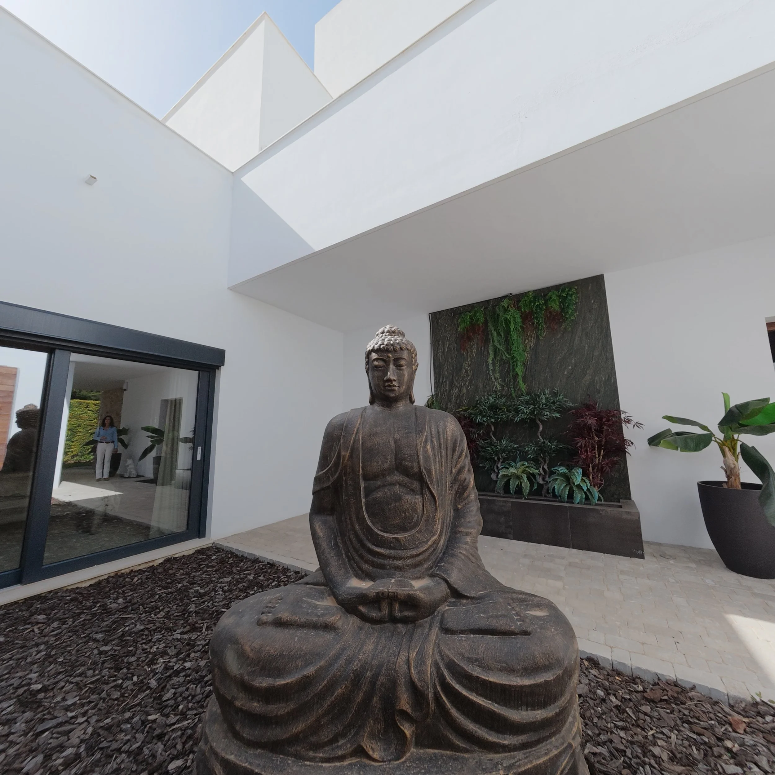 Zen Entrance Courtyard