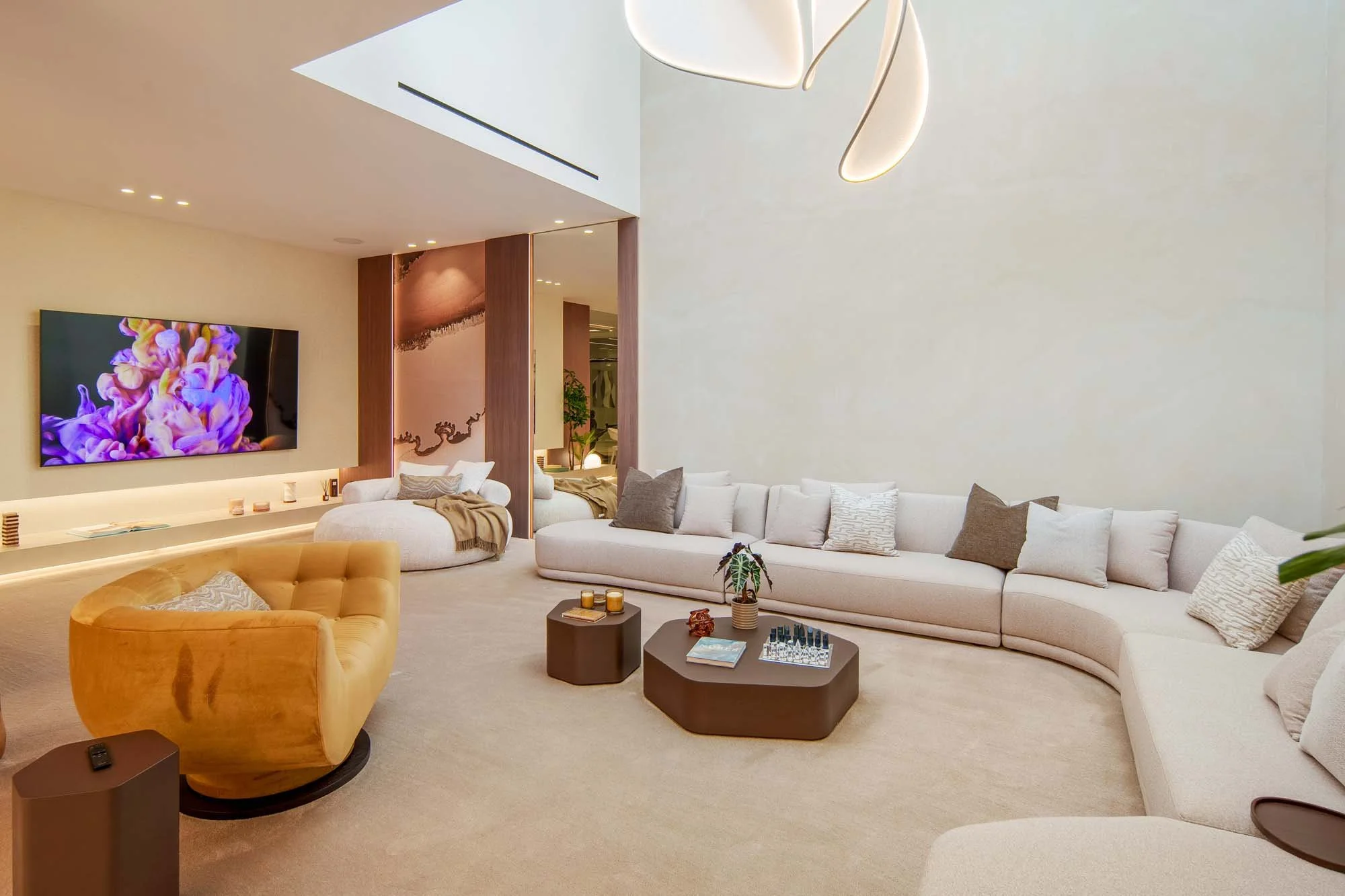 Sunken Media Room &amp; Cinema Zone
