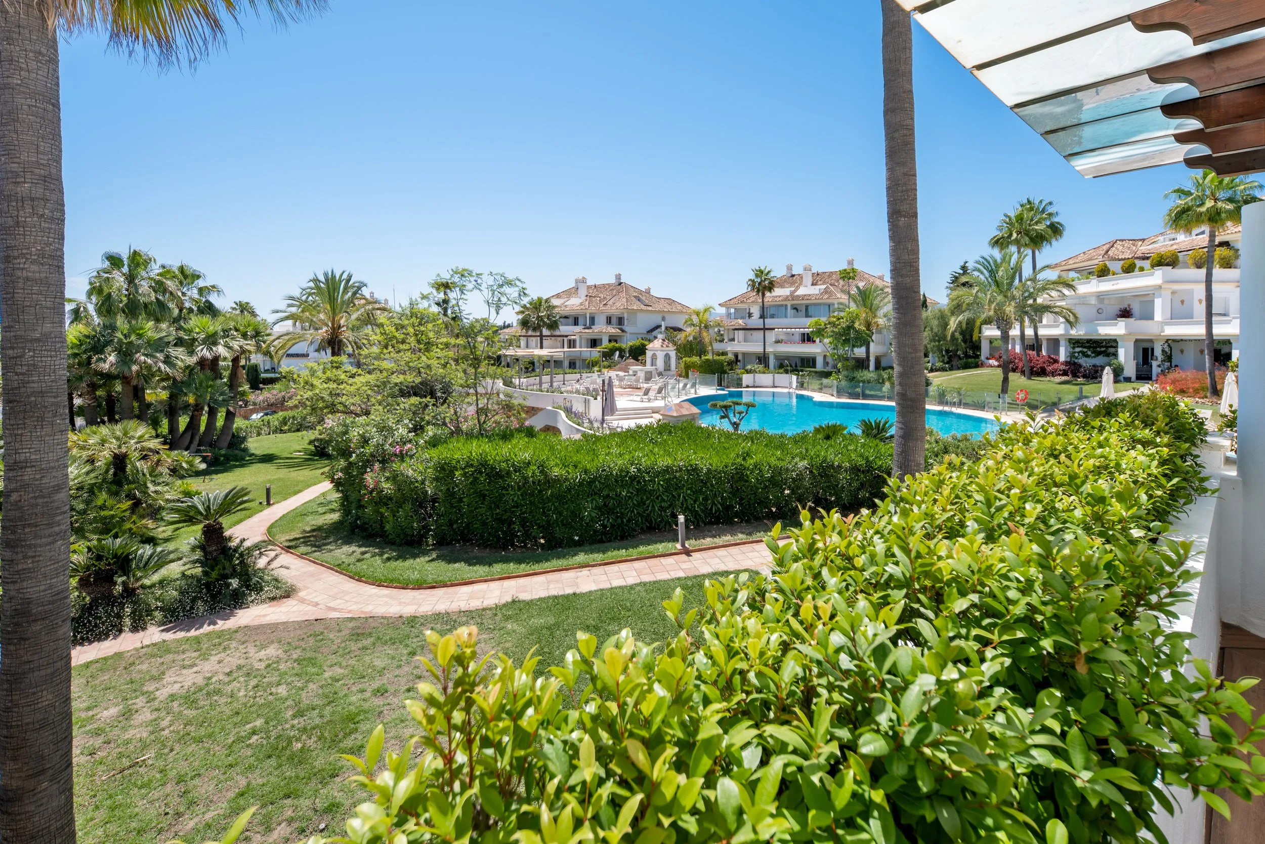 Scenic Garden &amp; Pool Vistas