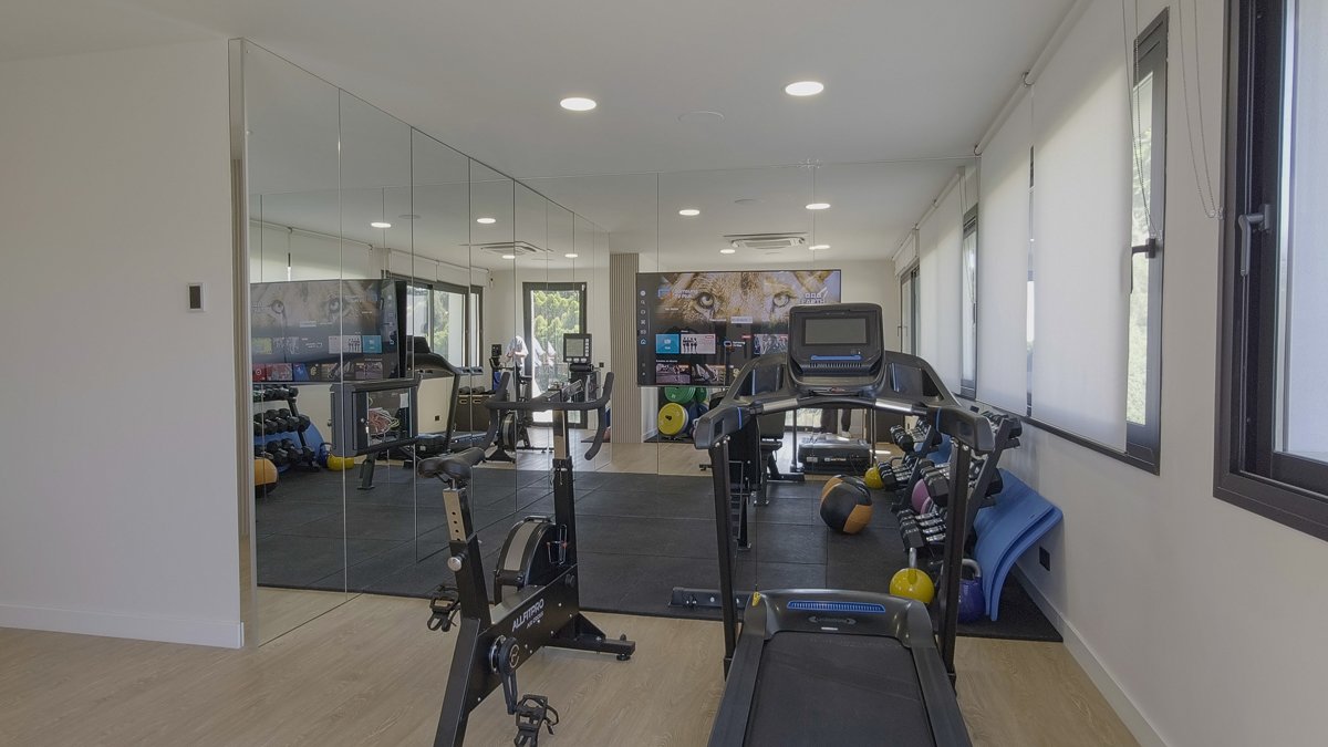 Fully equipped private home gymnasium | CMH-15793-PR
