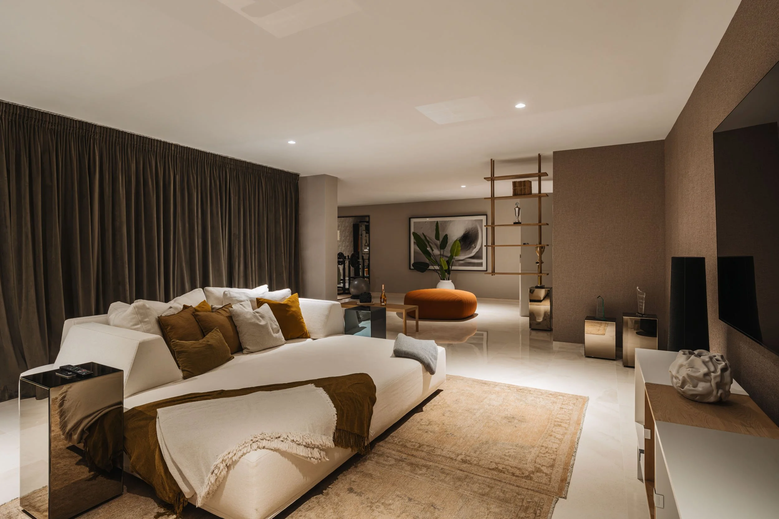Lower-Level Lounge &amp; Living Retreat | CMH2666s