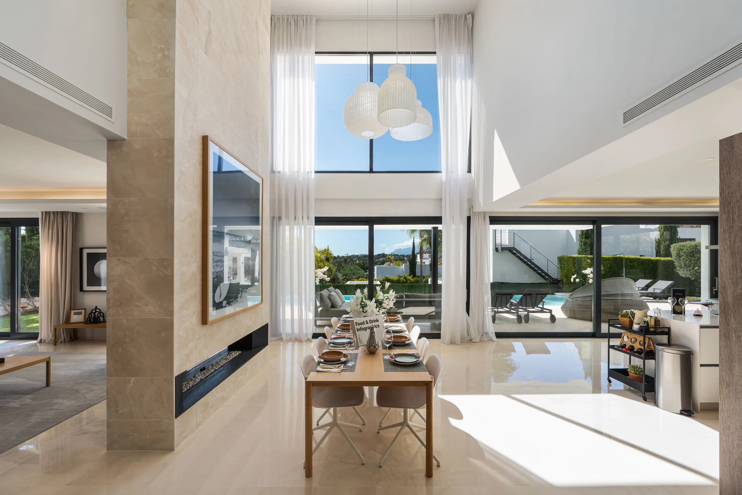 rchitectural Open Dining Space | CMH2666s