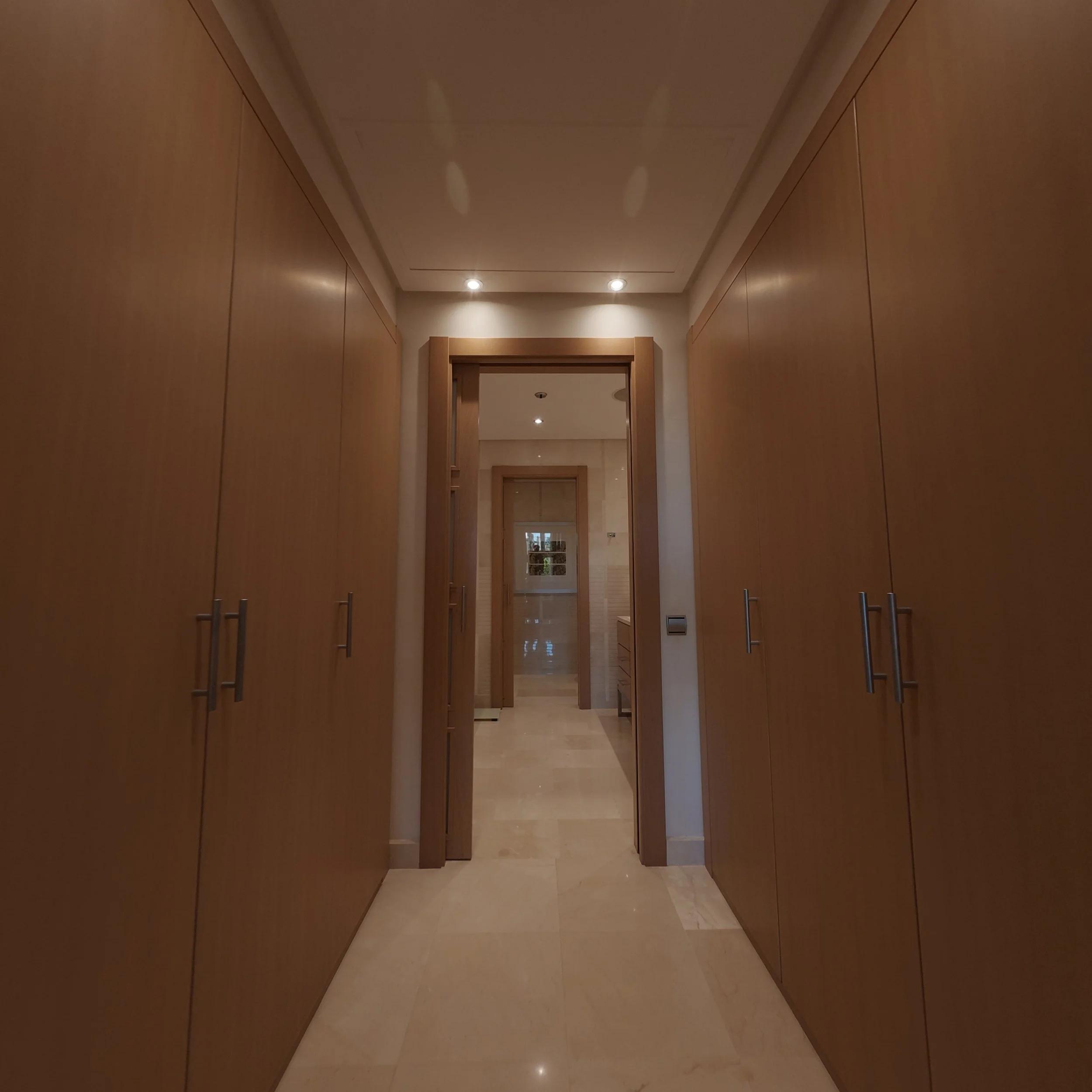 Elegant Private Entrance &amp; Custom Joinery