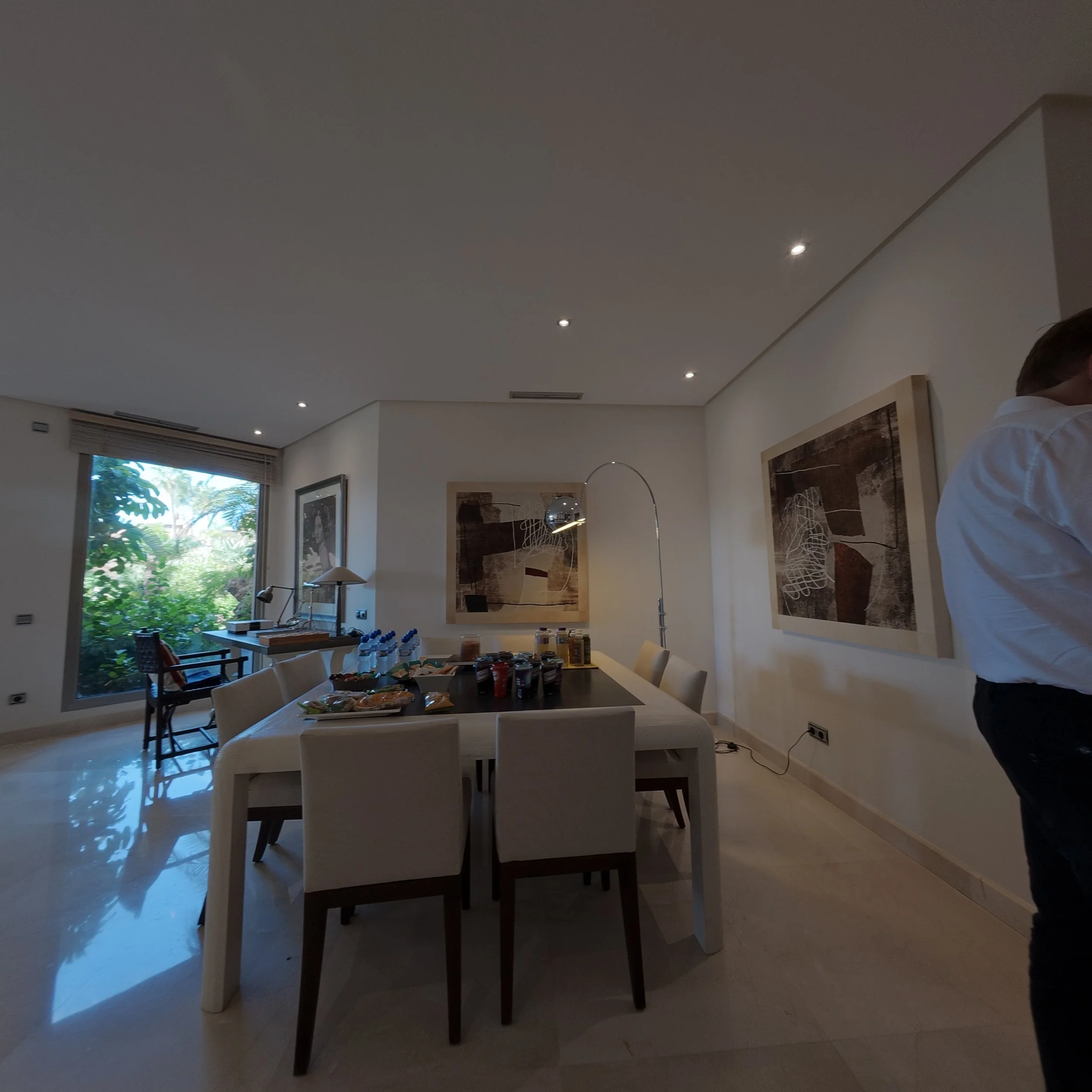 Sophisticated Dining Area