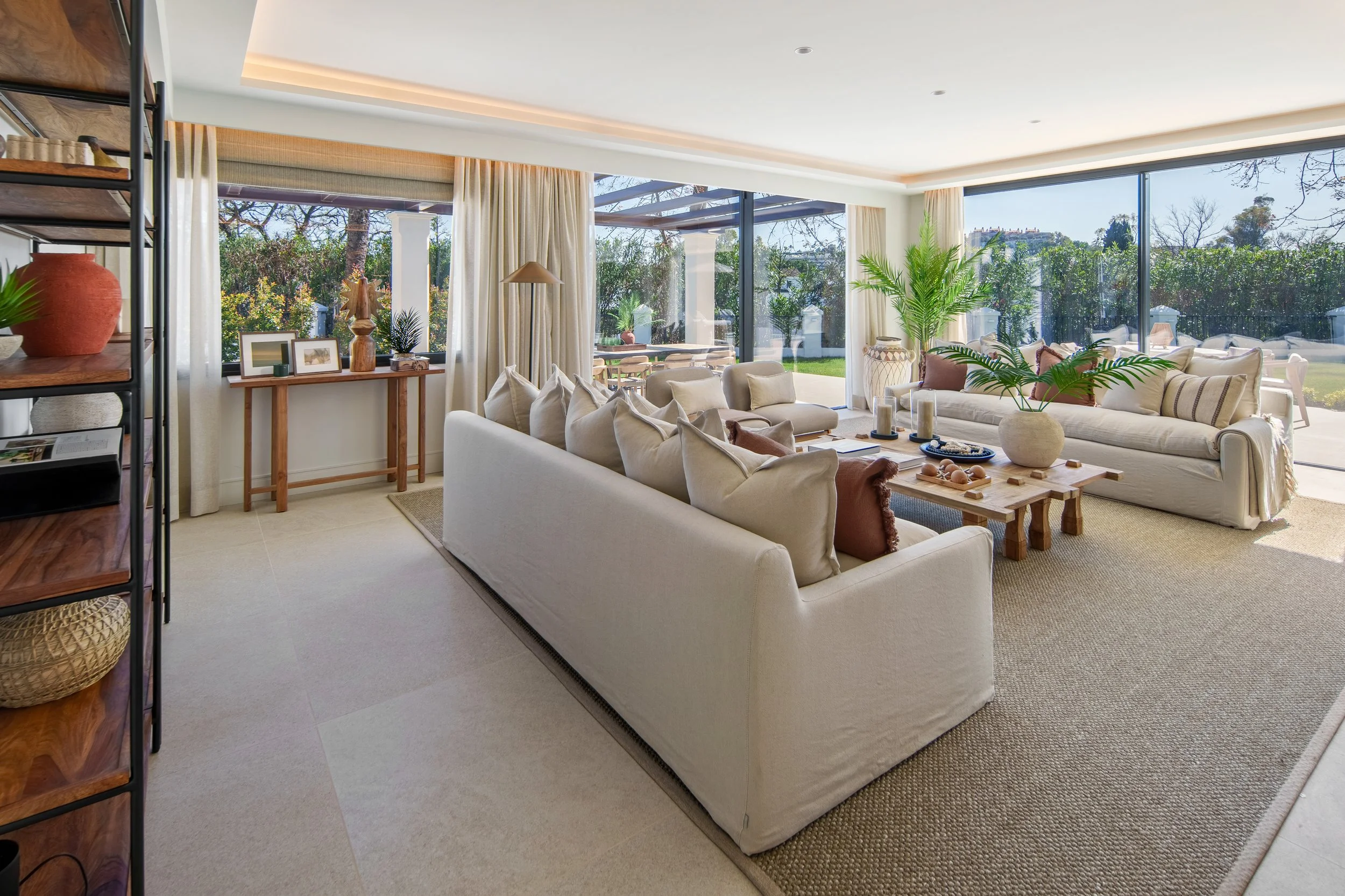 Light-Filled Main Living Salon