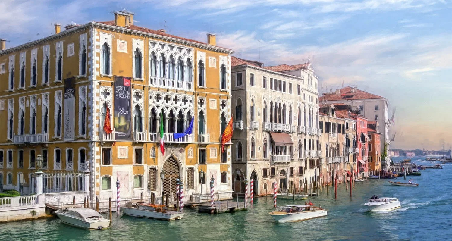 Palazzi in Painted Light — Grand Canal, Venice
