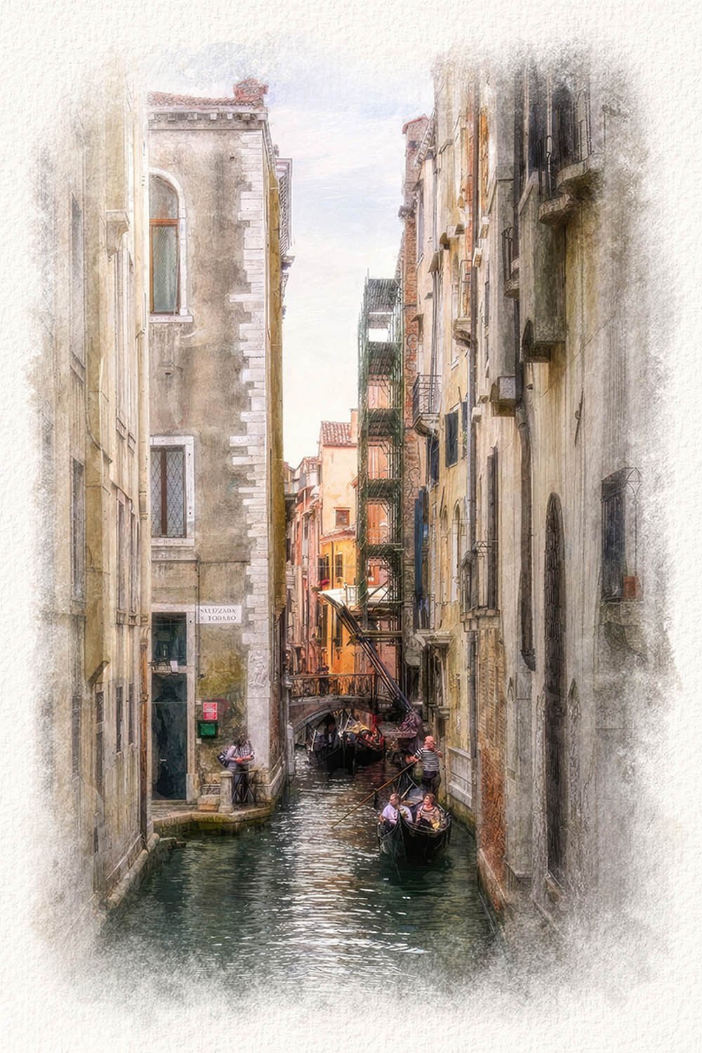 Whispered Light – a Venetian Back Canal