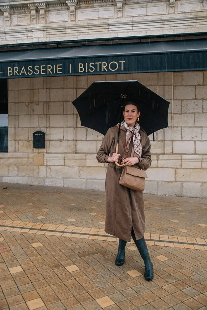 Ma tenue de pluie éco-responsable