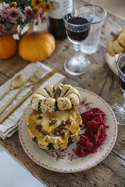 Recette Patidou farci végétarien