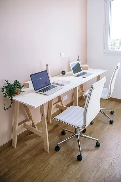 Notre mobilier écologique Partie 1 - chambre & bureau