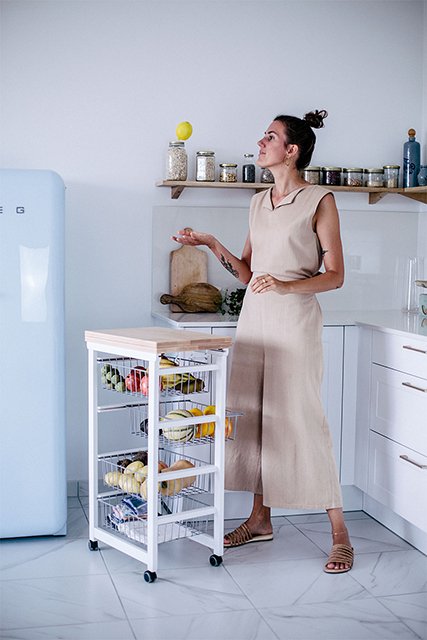 Notre mobilier écolo Partie 2 - cuisine, salon & chambre d'amis