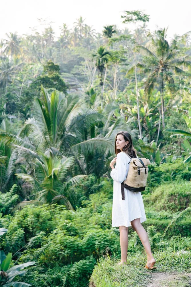 Sac à dos éco-responsable • Rizières de Tegalalang, Bali