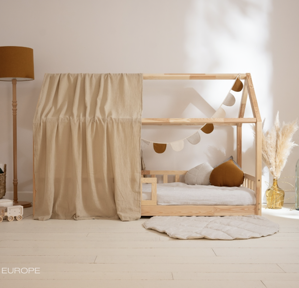 toile de lit mon lit cabane