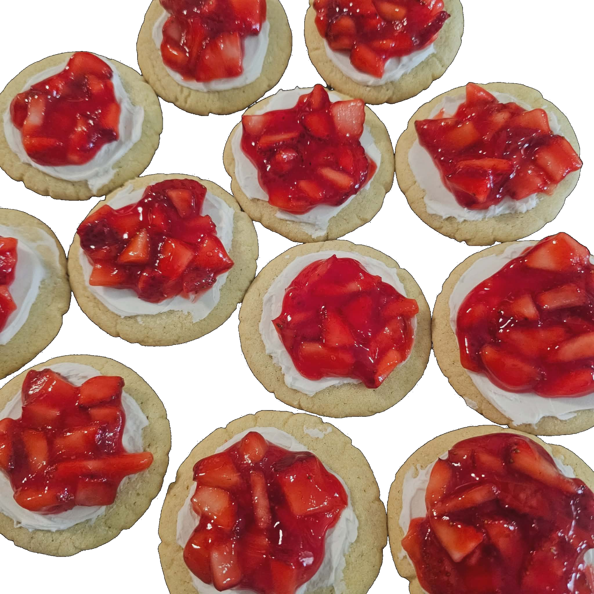 Strawberry Pizza (Dozen)