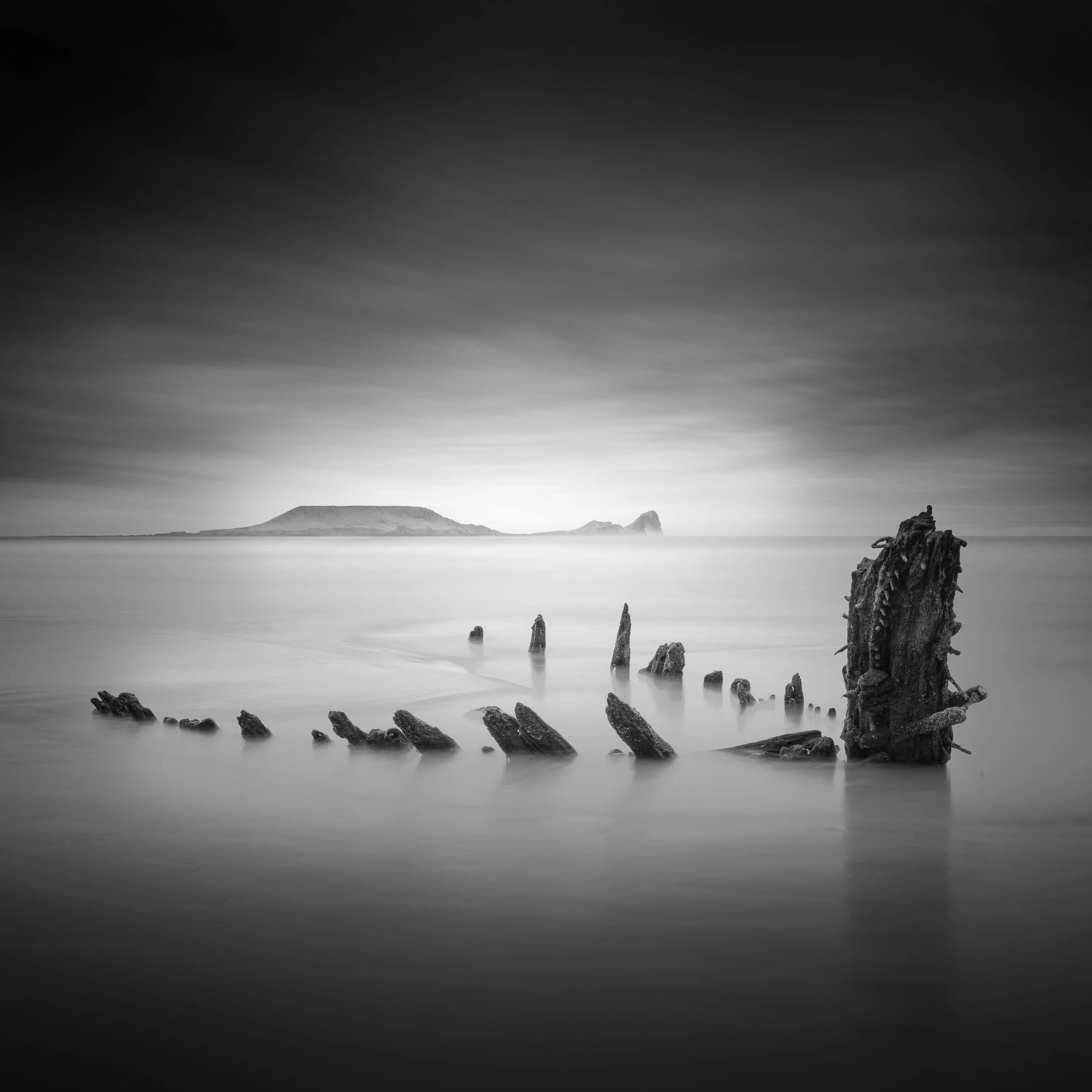 wreck of Helvetia Rhossili bay fine art photograph