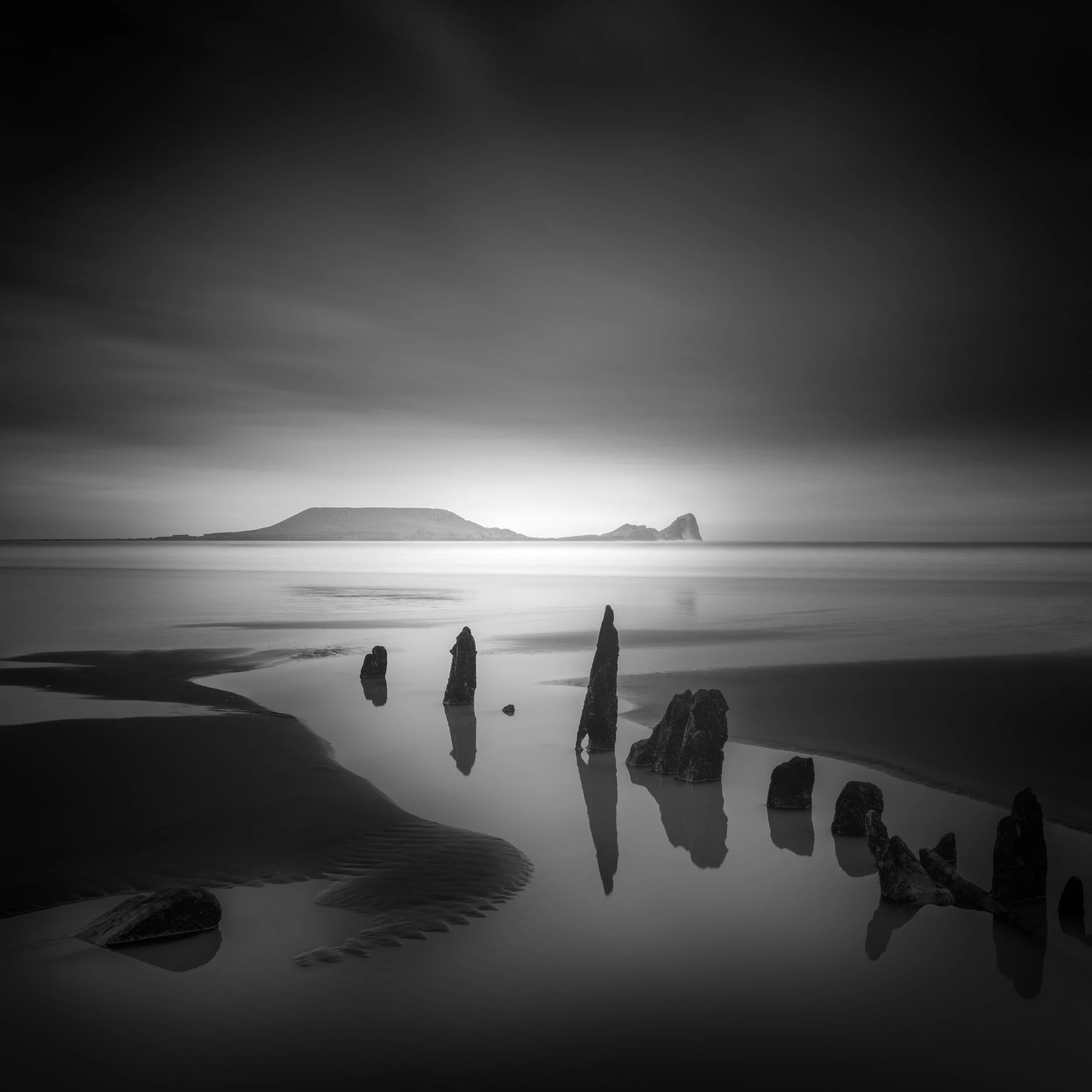 Worms head and the wreck of Helvetia