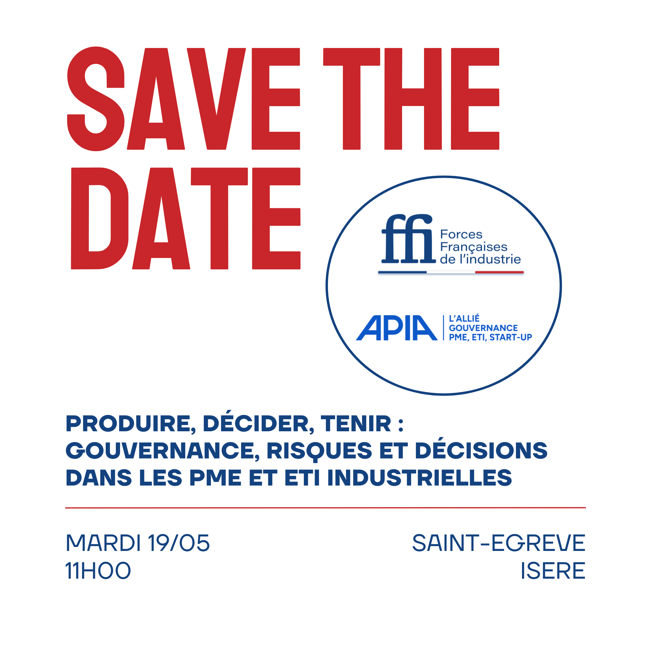 Table ronde : gouvernance, risques et décisions dans les PME et ETI industrielles