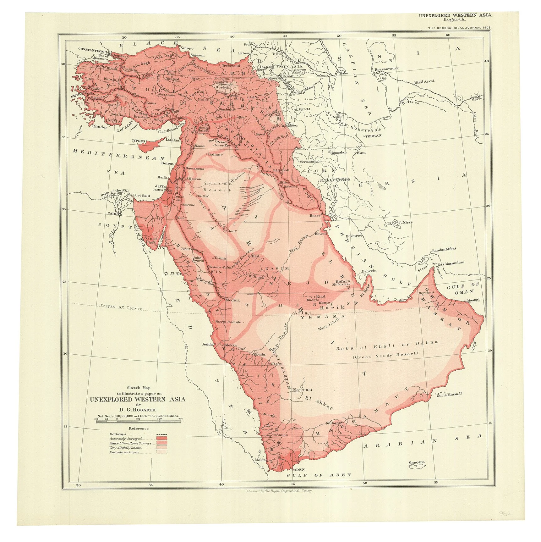 HOGARTH, David George (1862-1927)