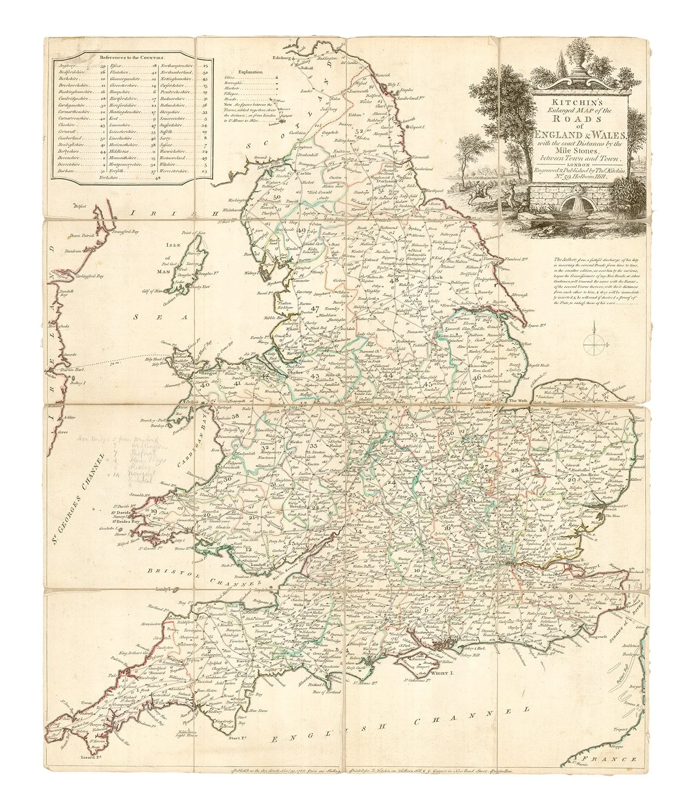 KITCHIN, Thomas (1718-1784).