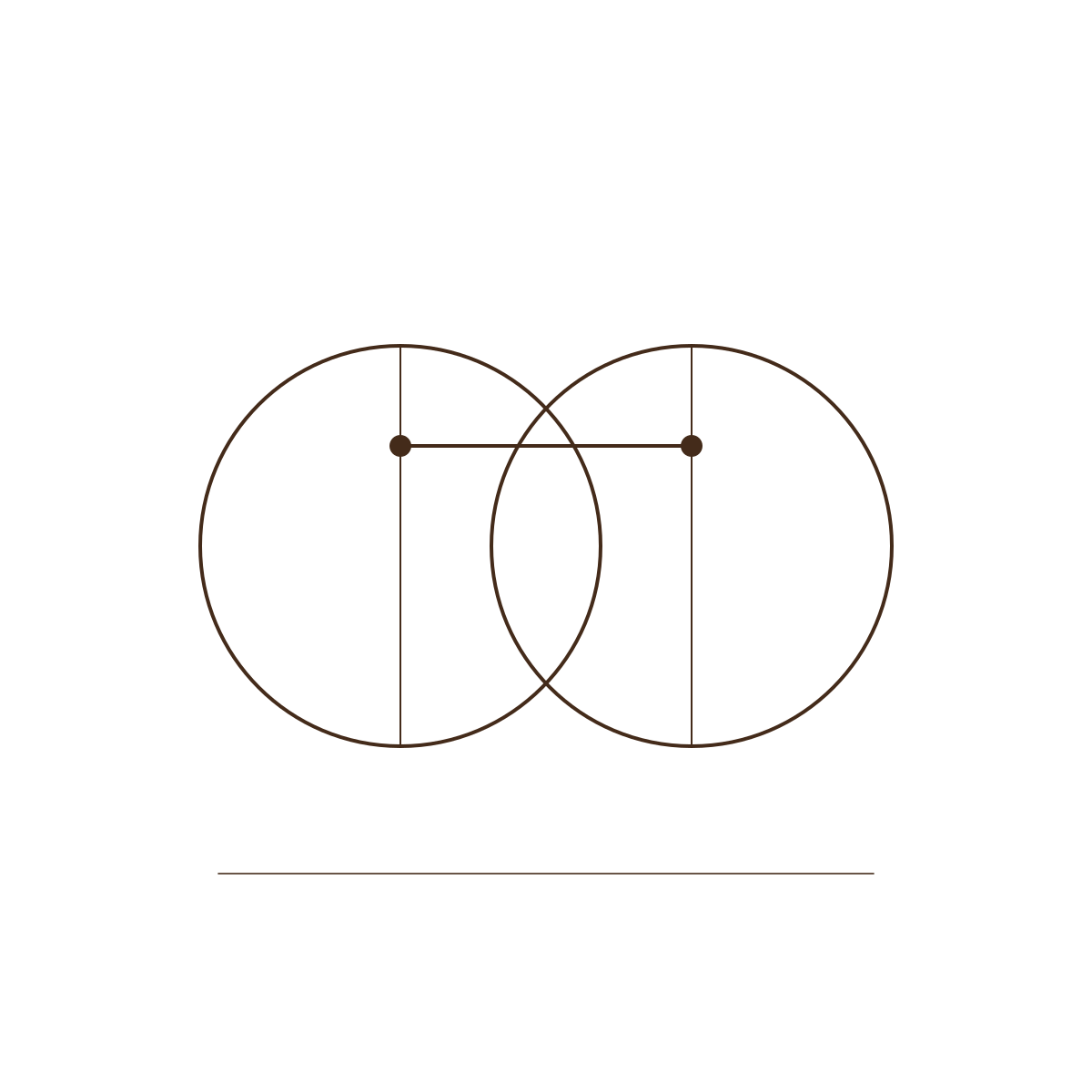 a diagram symbolising relationships and attachment