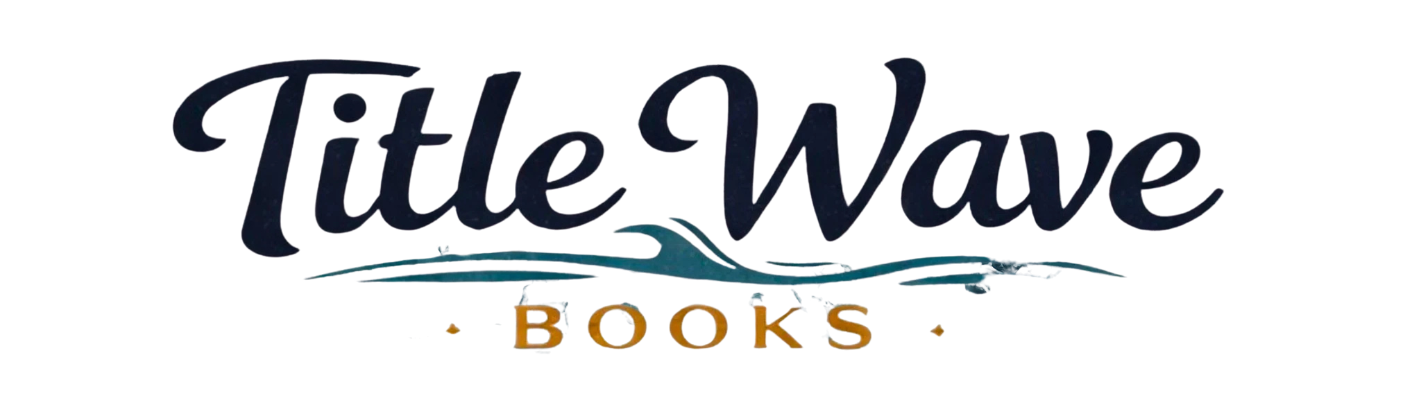 Neon sign for Tidewave Books with a dolphin image.