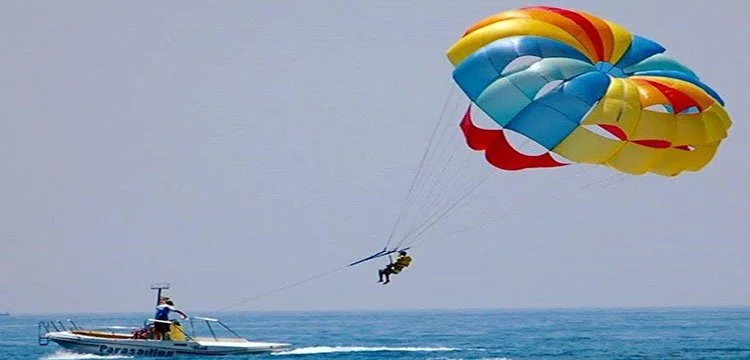 Parasailing On Boat