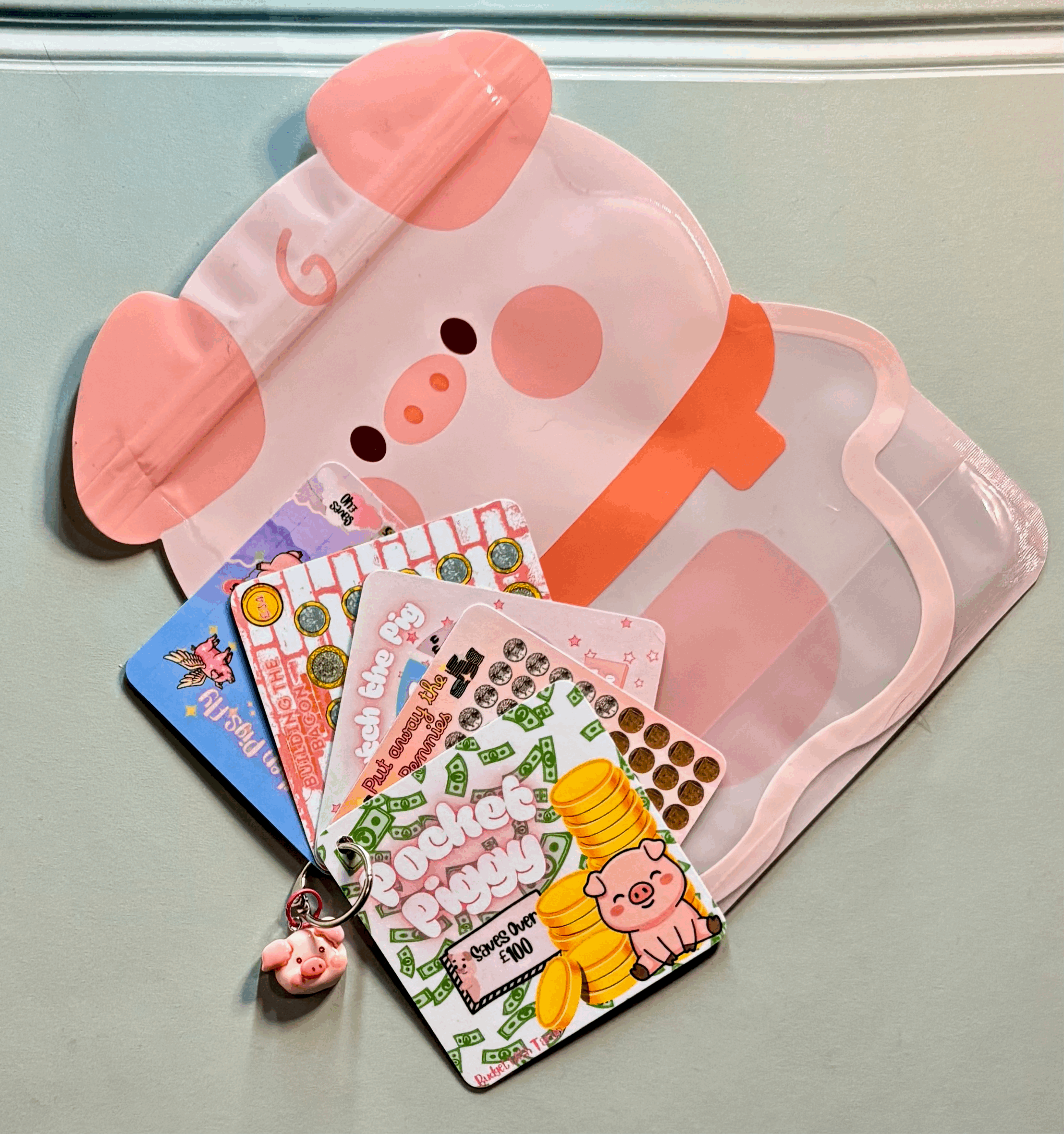 Pocket Piggy Savings Booklet With Piggy Bag *Website Exclusive*