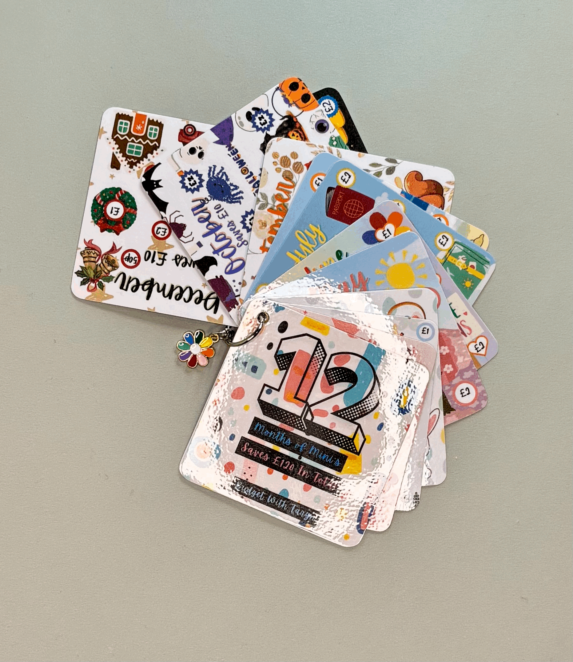 Twelve Months of Mini's Savings Booklet