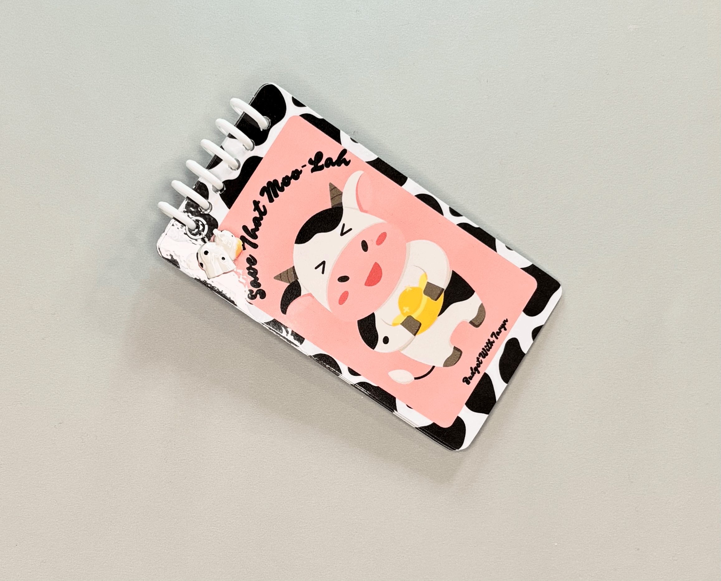 Save that Moo-Lah Cow Themed Savings Booklet
