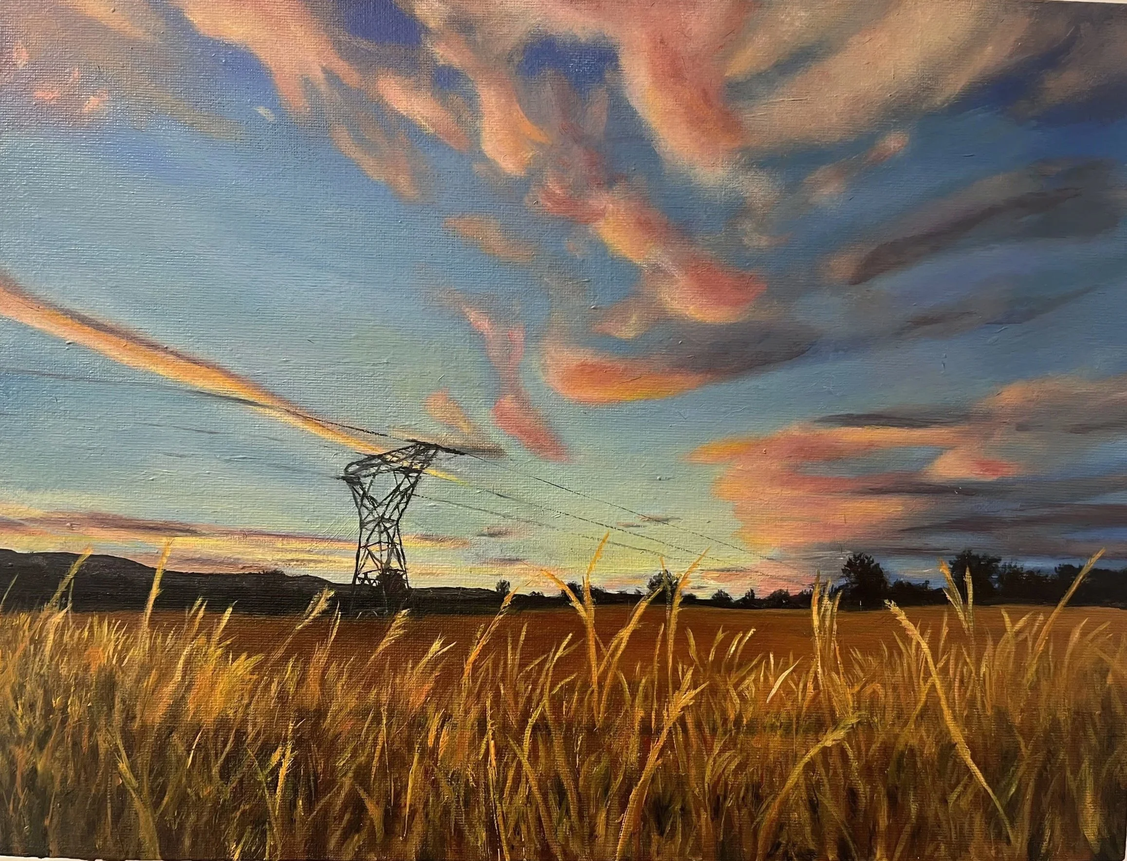 PYLON, 2025. 305 x 405, Oil on canvas