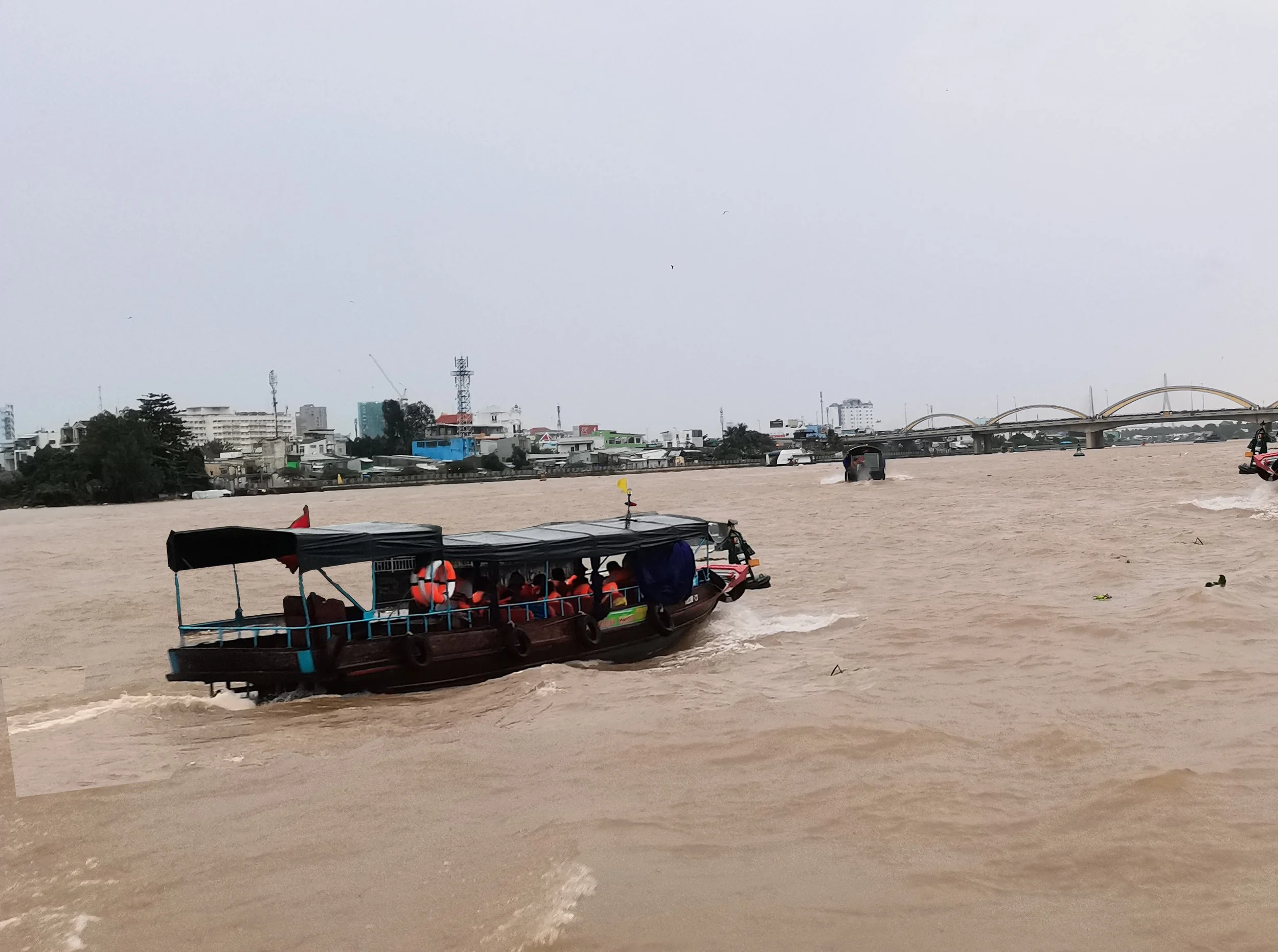 Urban flood at the Mekong Delta/Vietnam, 2023